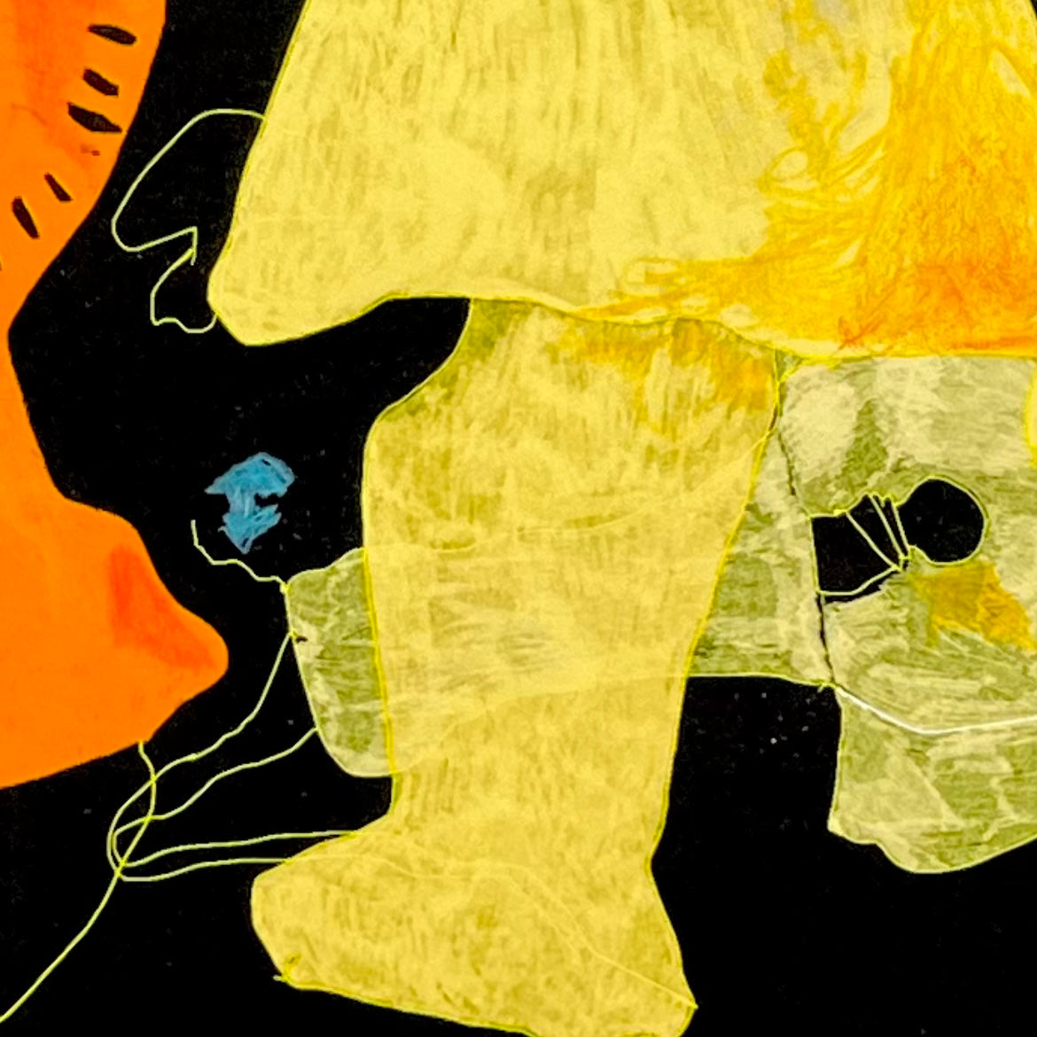 Klassisk Krondyr – Frantz & Maaberg (yellow and orange mushrooms)