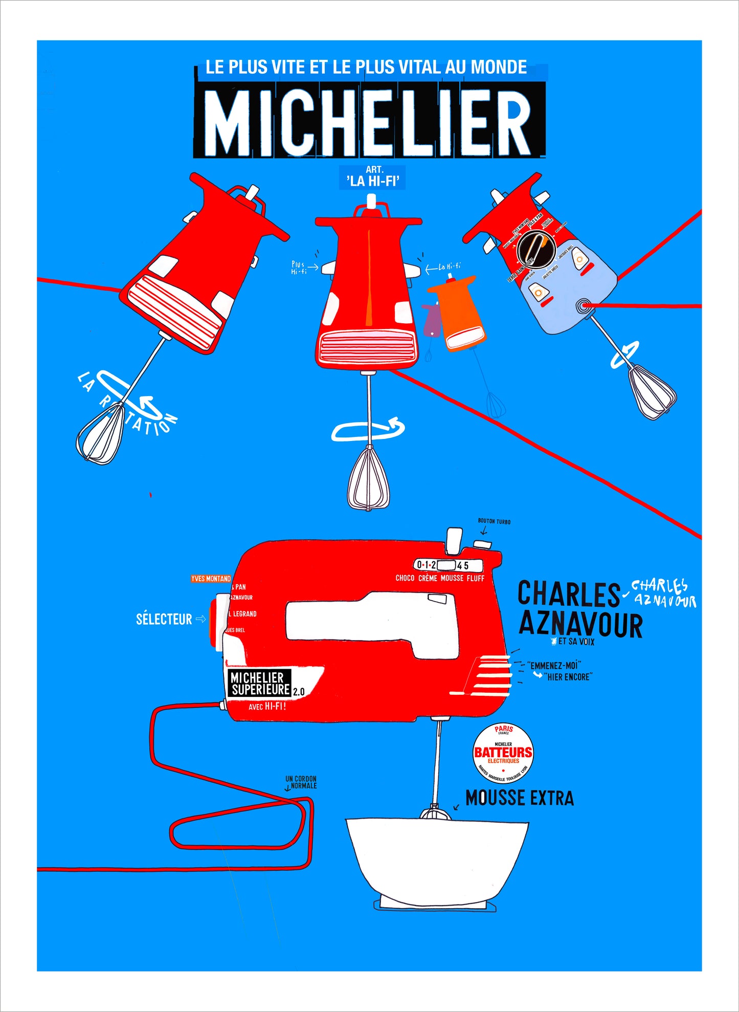 Michelier - French Blue no. 1